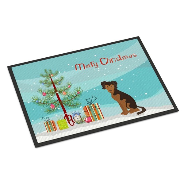 Carolines Treasures 18 x 27 in. Persian Chihuahua Christmas Tree Indoor or Outdoor Mat CK3506MAT - main